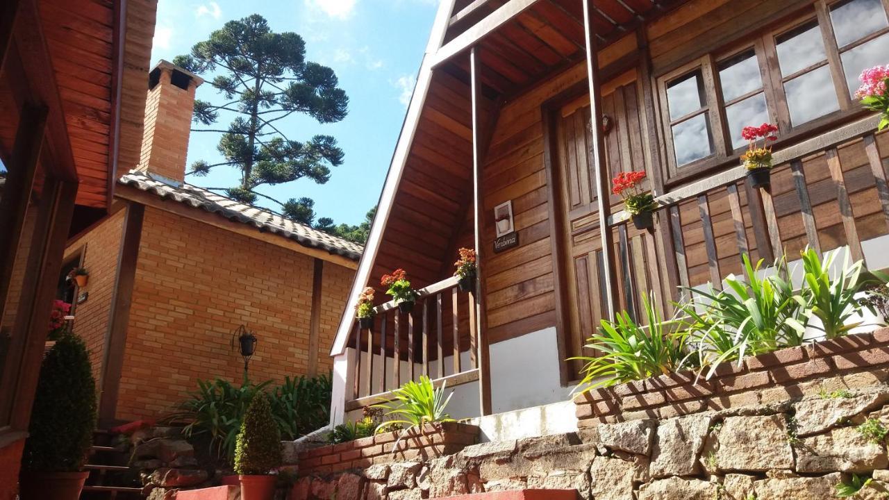 Villa Valentina Chales Com Lareira E Churrasqueira - Campos do Jordao — Fotos 2